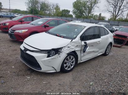 2020 TOYOTA COROLLA LE White  Gasoline JTDEPRAE5LJ084489 photo #3