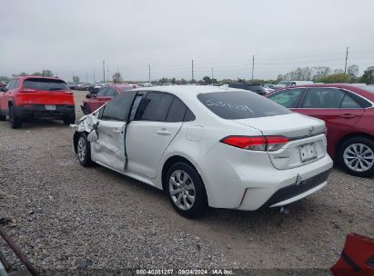 2020 TOYOTA COROLLA LE White  Gasoline JTDEPRAE5LJ084489 photo #4