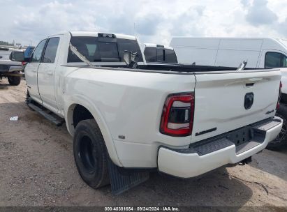 2022 RAM 3500 LARAMIE  4X4 8' BOX White  Diesel 3C63RRJL3NG377142 photo #4