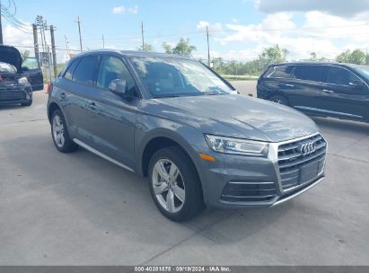 2018 AUDI Q5 Gray  Gasoline WA1ANAFY3J2012989 photo #1