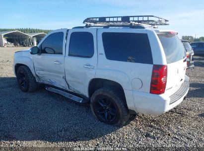 2008 CHEVROLET TAHOE LT White  Flexible Fuel 1GNFK13088R114560 photo #4