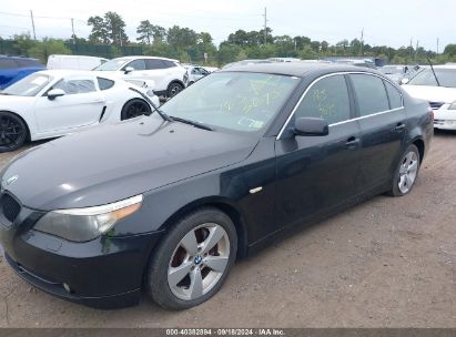 2007 BMW 530XI Black  Gasoline WBANF73567CU22302 photo #3