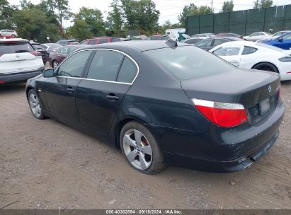 2007 BMW 530XI Black  Gasoline WBANF73567CU22302 photo #4