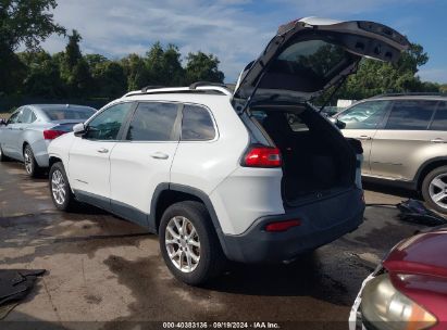 2014 JEEP CHEROKEE LATITUDE White  Flexible Fuel 1C4PJLCS0EW116796 photo #4