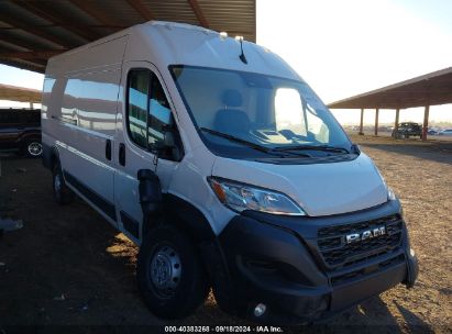 2023 RAM PROMASTER 3500 CARGO VAN HIGH ROOF 159 WB EXT White  Flexible Fuel 3C6MRVJG2PE508656 photo #1