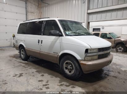 1999 CHEVROLET ASTRO White  Gasoline 1GNDM19W3XB179353 photo #1