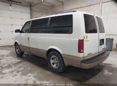 1999 CHEVROLET ASTRO White  Gasoline 1GNDM19W3XB179353 photo #4