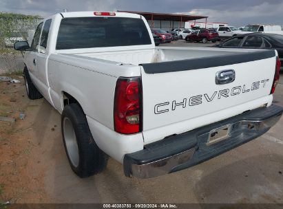 2005 CHEVROLET SILVERADO 1500 WORK TRUCK White  Gasoline 1GCEC19X05Z161325 photo #4