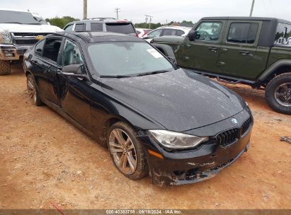 2013 BMW 335I Black  Gasoline WBA3A9G56DNP36995 photo #1