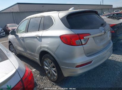 2017 BUICK ENVISION PREMIUM II Silver  Gasoline LRBFXFSX4HD097239 photo #4