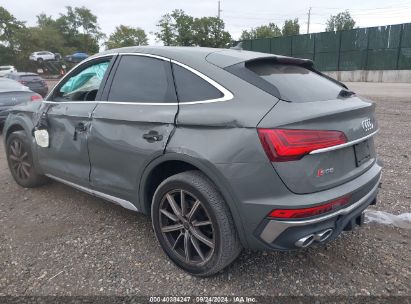 2023 AUDI SQ5 SPORTBACK PREMIUM PLUS TFSI QUATTRO TIPTRONIC Gray  Gasoline WA124AFY3P2129259 photo #4