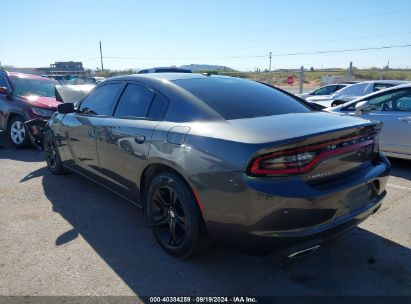 2019 DODGE CHARGER SXT RWD Gray  Flexible Fuel 2C3CDXBG3KH702868 photo #4