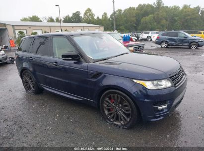 2017 LAND ROVER RANGE ROVER SPORT 3.0L V6 SUPERCHARGED HSE DYNAMIC Navy  Gasoline SALWV2FV8HA179512 photo #1