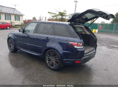 2017 LAND ROVER RANGE ROVER SPORT 3.0L V6 SUPERCHARGED HSE DYNAMIC Navy  Gasoline SALWV2FV8HA179512 photo #4