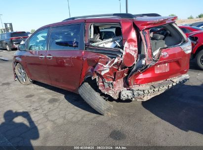 2017 TOYOTA SIENNA SE 8 PASSENGER Burgundy  Gasoline 5TDXZ3DC9HS877542 photo #4