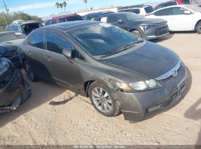 2010 HONDA CIVIC SDN EX Gray  Gasoline 2HGFA1F83AH523540 photo #1