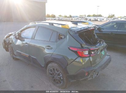 2024 SUBARU CROSSTREK WILDERNESS Green  Gasoline 4S4GUHU64R3790328 photo #4