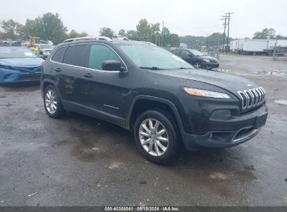 2016 JEEP CHEROKEE LIMITED Gray  Gasoline 1C4PJMDB9GW327230 photo #1