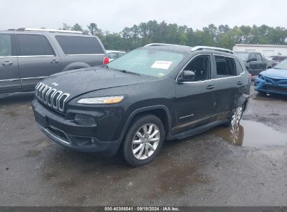 2016 JEEP CHEROKEE LIMITED Gray  Gasoline 1C4PJMDB9GW327230 photo #3