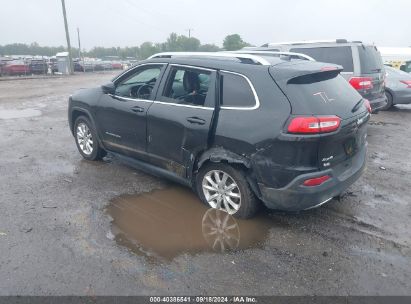 2016 JEEP CHEROKEE LIMITED Gray  Gasoline 1C4PJMDB9GW327230 photo #4