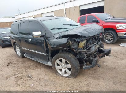 2010 NISSAN ARMADA Black  Flexible Fuel 5N1BA0ND7AN615646 photo #1