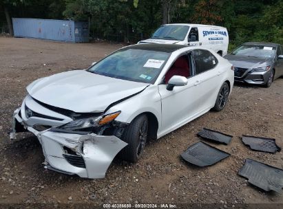 2019 TOYOTA CAMRY XSE White  Gasoline 4T1B61HK7KU717425 photo #3