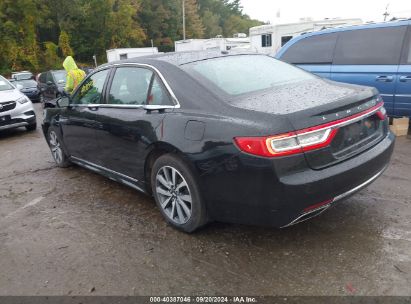 2017 LINCOLN CONTINENTAL PREMIERE Black  Gasoline 1LN6L9PK8H5618965 photo #4