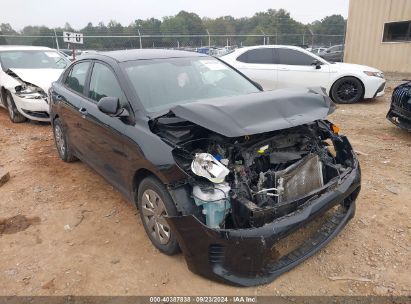 2020 KIA RIO LX Black  Gasoline 3KPA24AD1LE283706 photo #1