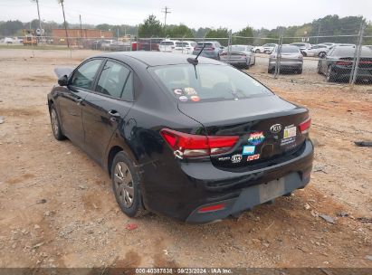 2020 KIA RIO LX Black  Gasoline 3KPA24AD1LE283706 photo #4