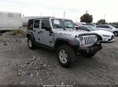 2007 JEEP WRANGLER UNLIMITED X Silver  Gasoline 1J4GA39107L154297 photo #1