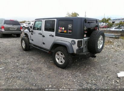 2007 JEEP WRANGLER UNLIMITED X Silver  Gasoline 1J4GA39107L154297 photo #4