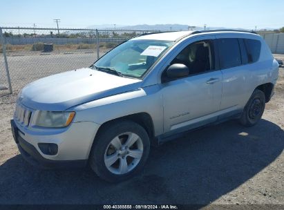 2011 JEEP COMPASS Silver  Gasoline 1J4NF1FB3BD234724 photo #3