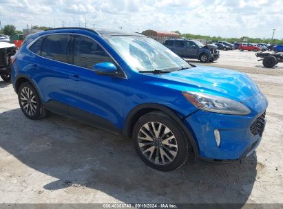 2020 FORD ESCAPE TITANIUM Blue  Gasoline 1FMCU9J96LUA76186 photo #1