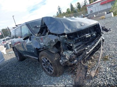 2024 RIVIAN R1S ADVENTURE DUAL MOTOR MAX PACK/ADVENTURE DUAL MOTOR PERF MAX PACK Gray  Electric 7PDSGCBA6RN035632 photo #1