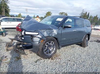 2024 RIVIAN R1S ADVENTURE DUAL MOTOR MAX PACK/ADVENTURE DUAL MOTOR PERF MAX PACK Gray  Electric 7PDSGCBA6RN035632 photo #3