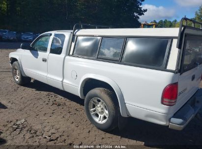 2004 DODGE DAKOTA SPORT White  Gasoline 1D7GL32N04S683267 photo #4