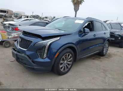 2019 CADILLAC XT4 SPORT Blue  Gasoline 1GYFZER40KF142524 photo #3