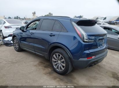 2019 CADILLAC XT4 SPORT Blue  Gasoline 1GYFZER40KF142524 photo #4