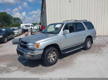 2002 TOYOTA 4RUNNER SR5 V6 Silver  Gasoline JT3GN86R620259507 photo #3