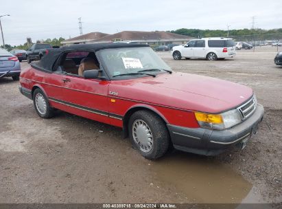 1987 SAAB 900 Red  Gasoline YS3AT75L1H7021328 photo #1