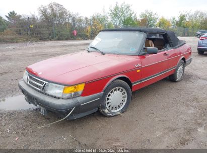 1987 SAAB 900 Red  Gasoline YS3AT75L1H7021328 photo #3