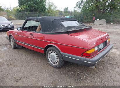 1987 SAAB 900 Red  Gasoline YS3AT75L1H7021328 photo #4