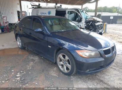 2007 BMW 328I Dark Blue  Gasoline WBAVA33597KX82421 photo #1