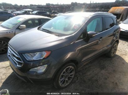 2020 FORD ECOSPORT TITANIUM Gray  Gasoline MAJ3S2KE8LC353302 photo #3