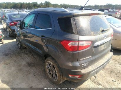 2020 FORD ECOSPORT TITANIUM Gray  Gasoline MAJ3S2KE8LC353302 photo #4