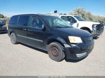 2008 DODGE GRAND CARAVAN SE Black  Flexible Fuel 2D8HN44H98R697117 photo #1