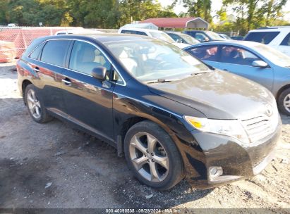 2011 TOYOTA VENZA BASE V6 Black  Gasoline 4T3ZK3BB1BU037185 photo #1