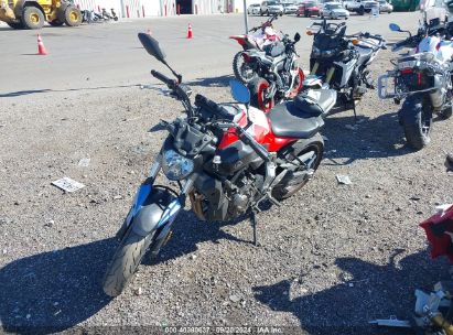 2017 YAMAHA FZ07 Red  Gasoline JYARM06E0HA012214 photo #3