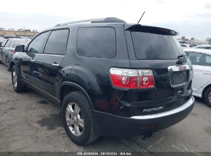 2011 GMC ACADIA SL Black  Gasoline 1GKKRNED4BJ166224 photo #4