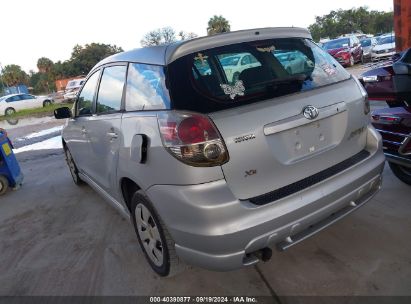 2005 TOYOTA MATRIX XR Silver  Gasoline 2T1KR32E35C384863 photo #4